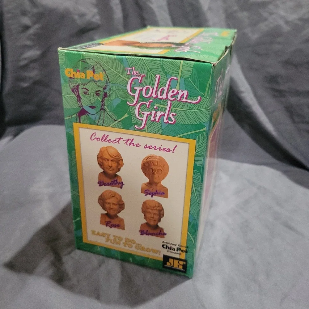 Golden Girls Chia Pet Dorothy Decorative Pottery Planter
